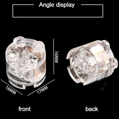 Accessoires de lumière LED pour blocs de construction ronds 2x2, jouet éducatif DIY
