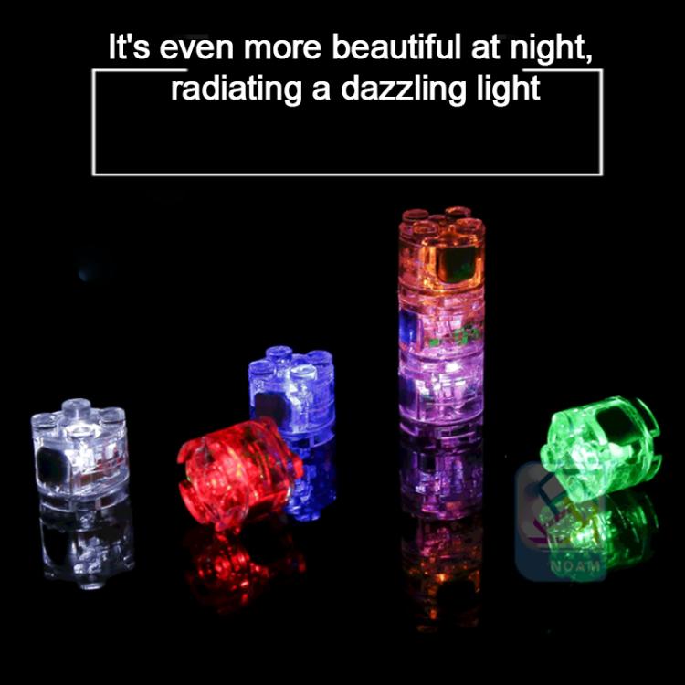 Accessoires de lumière LED pour blocs de construction ronds 2x2, jouet éducatif DIY