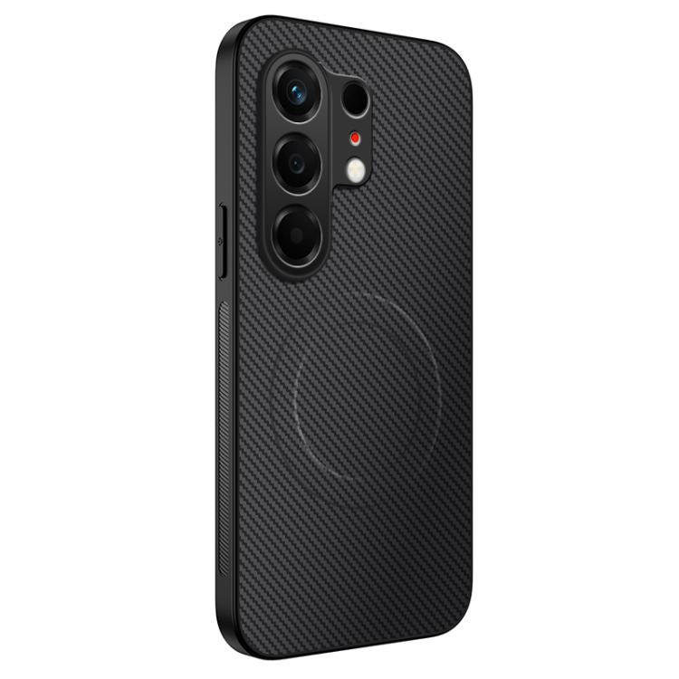 WANLONFENG TQ Series Magnetic Carbon Fiber Texture PC Hybrid TPU Phone Case, For Tecno Spark 50 5G, For Tecno Camon 50 Pro 4G, For Tecno Camon 50 4G, For Tecno Pova 7 Pro 5G, For Tecno Pova 7 5G, For Tecno Pova 7 Ultra 5G, For Tecno Pova 7 4G / Pova 7 Neo