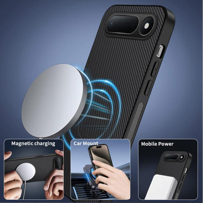 WANLONFENG TQ Series Magnetic Carbon Fiber Texture PC Hybrid TPU Phone Case, For Tecno Spark 50 5G, For Tecno Camon 50 Pro 4G, For Tecno Camon 50 4G, For Tecno Pova 7 Pro 5G, For Tecno Pova 7 5G, For Tecno Pova 7 Ultra 5G, For Tecno Pova 7 4G / Pova 7 Neo