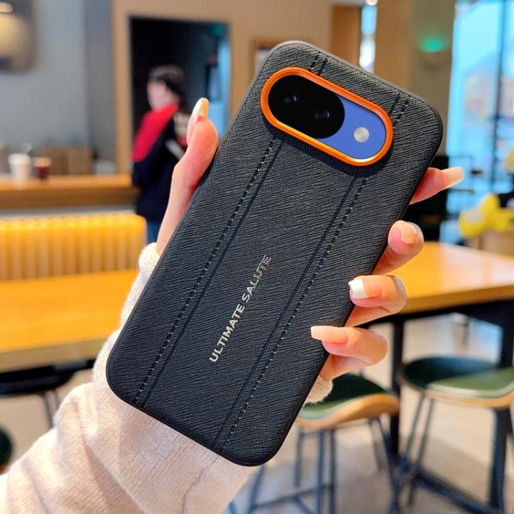Metal Camera Lens Frame Buttons Vegan Leather Phone Case, For Google Pixel 10a, For Google Pixel 10 Pro XL, For Google Pixel 10 / Pixel 10 Pro, For Google Pixel 9a, For Google Pixel 9 Pro XL, For Google Pixel 9 / Pixel 9 Pro
