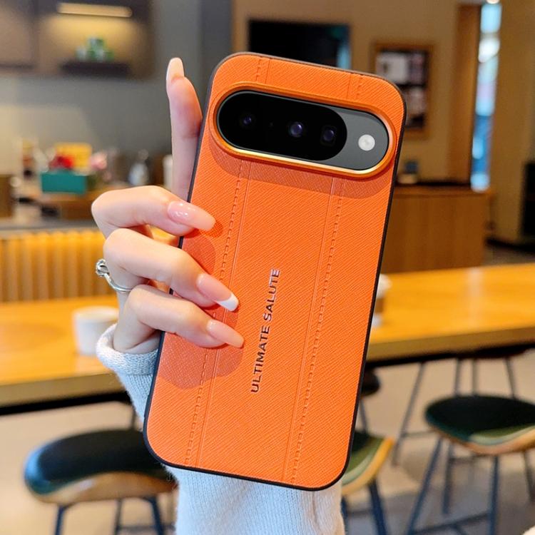 Metal Camera Lens Frame Buttons Vegan Leather Phone Case, For Google Pixel 10a, For Google Pixel 10 Pro XL, For Google Pixel 10 / Pixel 10 Pro, For Google Pixel 9a, For Google Pixel 9 Pro XL, For Google Pixel 9 / Pixel 9 Pro