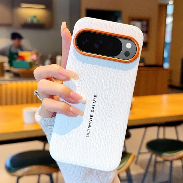 Metal Camera Lens Frame Buttons Vegan Leather Phone Case, For Google Pixel 10a, For Google Pixel 10 Pro XL, For Google Pixel 10 / Pixel 10 Pro, For Google Pixel 9a, For Google Pixel 9 Pro XL, For Google Pixel 9 / Pixel 9 Pro
