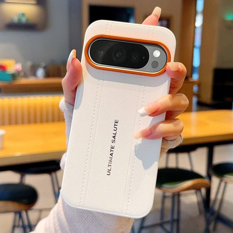 Metal Camera Lens Frame Buttons Vegan Leather Phone Case, For Google Pixel 10a, For Google Pixel 10 Pro XL, For Google Pixel 10 / Pixel 10 Pro, For Google Pixel 9a, For Google Pixel 9 Pro XL, For Google Pixel 9 / Pixel 9 Pro