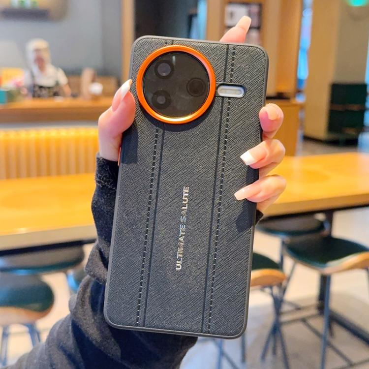 Metal Camera Lens Frame Buttons Vegan Leather Phone Case, For Redmi K90 Pro Max / Poco F8 Ultra 5G, For Redmi K90 / Poco F8 Pro 5G, For Redmi K90 Pro Max Champion Edition, For Redmi K80 Pro / Poco F7 Ultra, For Redmi K80 / Poco F7 Pro