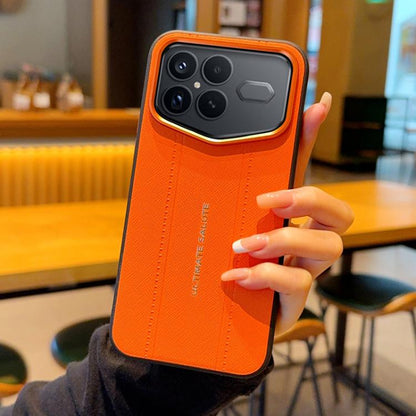Metal Camera Lens Frame Buttons Vegan Leather Phone Case, For Redmi K90 Pro Max / Poco F8 Ultra 5G, For Redmi K90 / Poco F8 Pro 5G, For Redmi K90 Pro Max Champion Edition, For Redmi K80 Pro / Poco F7 Ultra, For Redmi K80 / Poco F7 Pro