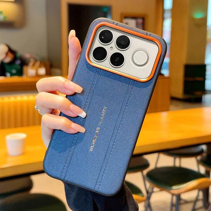 Metal Camera Lens Frame Buttons Vegan Leather Phone Case, For Redmi K90 Pro Max / Poco F8 Ultra 5G, For Redmi K90 / Poco F8 Pro 5G, For Redmi K90 Pro Max Champion Edition, For Redmi K80 Pro / Poco F7 Ultra, For Redmi K80 / Poco F7 Pro