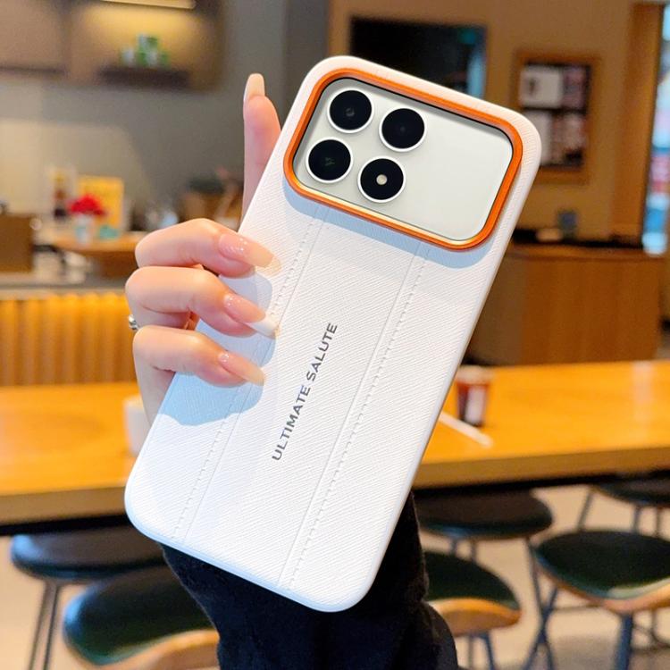 Metal Camera Lens Frame Buttons Vegan Leather Phone Case, For Redmi K90 Pro Max / Poco F8 Ultra 5G, For Redmi K90 / Poco F8 Pro 5G, For Redmi K90 Pro Max Champion Edition, For Redmi K80 Pro / Poco F7 Ultra, For Redmi K80 / Poco F7 Pro