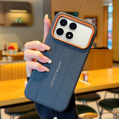 Metal Camera Lens Frame Buttons Vegan Leather Phone Case, For Redmi K90 Pro Max / Poco F8 Ultra 5G, For Redmi K90 / Poco F8 Pro 5G, For Redmi K90 Pro Max Champion Edition, For Redmi K80 Pro / Poco F7 Ultra, For Redmi K80 / Poco F7 Pro