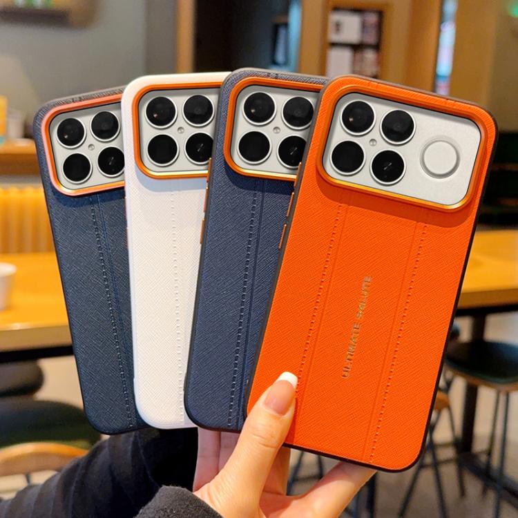 Metal Camera Lens Frame Buttons Vegan Leather Phone Case, For Redmi K90 Pro Max / Poco F8 Ultra 5G, For Redmi K90 / Poco F8 Pro 5G, For Redmi K90 Pro Max Champion Edition, For Redmi K80 Pro / Poco F7 Ultra, For Redmi K80 / Poco F7 Pro