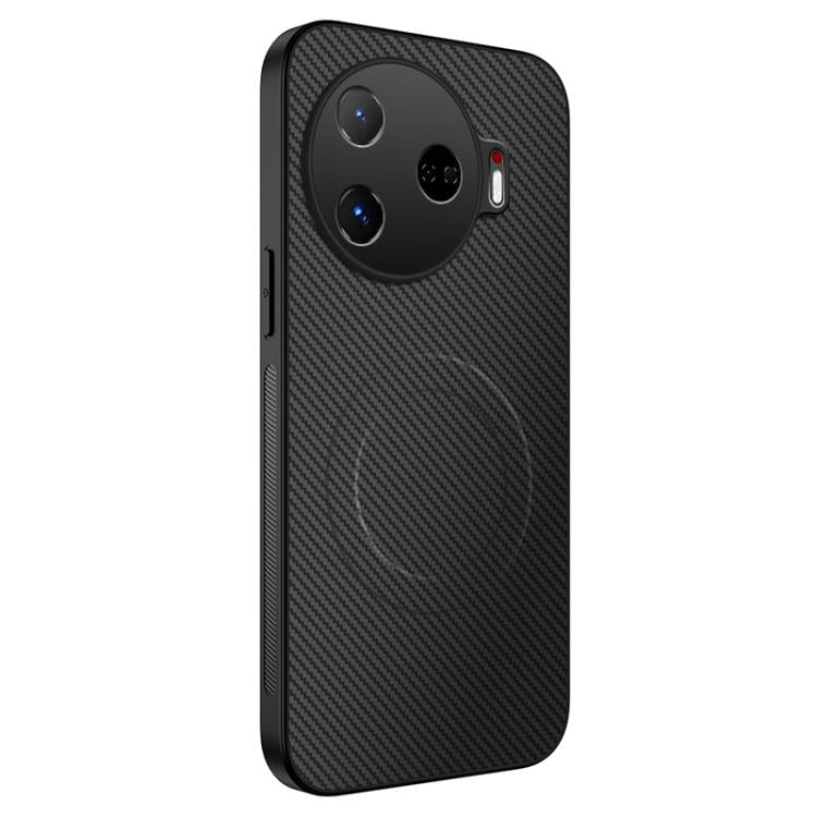 WANLONFENG TQ Series Magnetic Carbon Fiber Texture PC Hybrid TPU Phone Case, For Tecno Spark 40 5G / Hot 60i 5G, For Tecno Pova Curve 2, For Tecno Pova Slim / Spark Slim, For Tecno Camon 40 Pro 4G, For Tecno Camon 40 Premier 5G, For Tecno Camon 40 4G  ...
