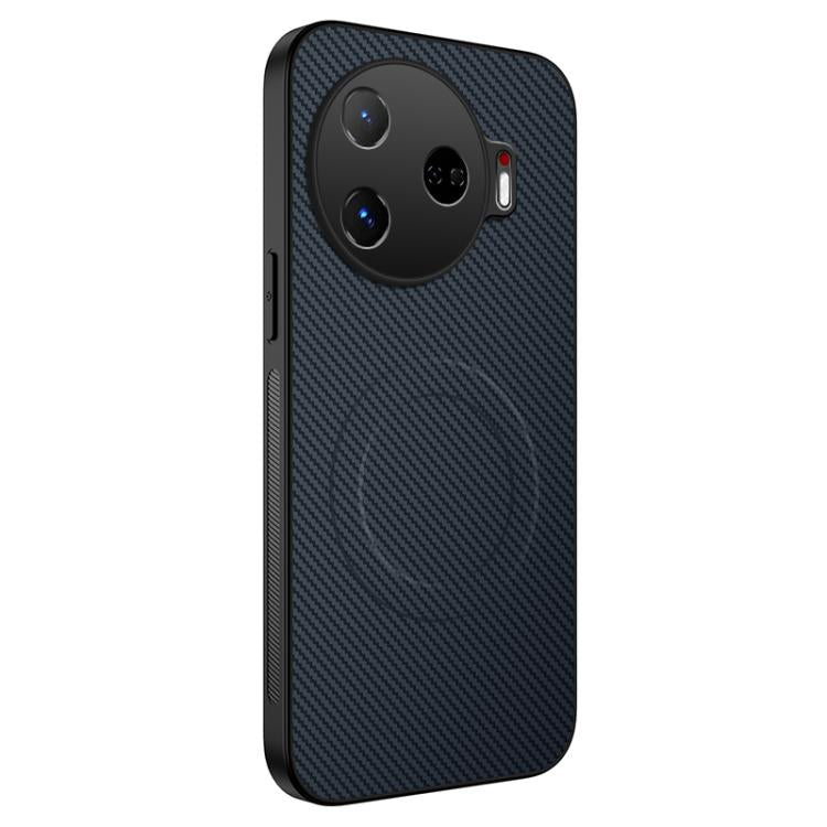 WANLONFENG TQ Series Magnetic Carbon Fiber Texture PC Hybrid TPU Phone Case, For Tecno Spark 40 5G / Hot 60i 5G, For Tecno Pova Curve 2, For Tecno Pova Slim / Spark Slim, For Tecno Camon 40 Pro 4G, For Tecno Camon 40 Premier 5G, For Tecno Camon 40 4G  ...
