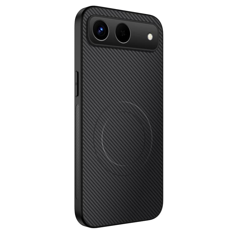 WANLONFENG TQ Series Magnetic Carbon Fiber Texture PC Hybrid TPU Phone Case, For Tecno Spark 40 5G / Hot 60i 5G, For Tecno Pova Curve 2, For Tecno Pova Slim / Spark Slim, For Tecno Camon 40 Pro 4G, For Tecno Camon 40 Premier 5G, For Tecno Camon 40 4G  ...