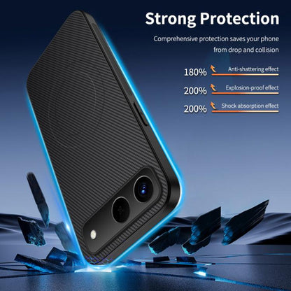 WANLONFENG TQ Series Magnetic Carbon Fiber Texture PC Hybrid TPU Phone Case, For Tecno Spark 40 5G / Hot 60i 5G, For Tecno Pova Curve 2, For Tecno Pova Slim / Spark Slim, For Tecno Camon 40 Pro 4G, For Tecno Camon 40 Premier 5G, For Tecno Camon 40 4G  ...
