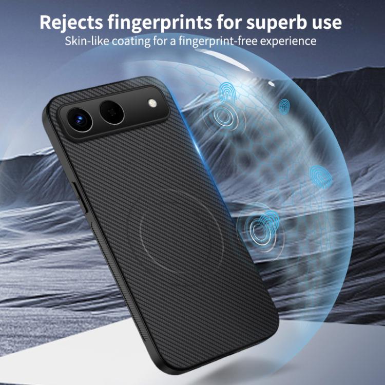 WANLONFENG TQ Series Magnetic Carbon Fiber Texture PC Hybrid TPU Phone Case, For Tecno Spark 40 5G / Hot 60i 5G, For Tecno Pova Curve 2, For Tecno Pova Slim / Spark Slim, For Tecno Camon 40 Pro 4G, For Tecno Camon 40 Premier 5G, For Tecno Camon 40 4G  ...