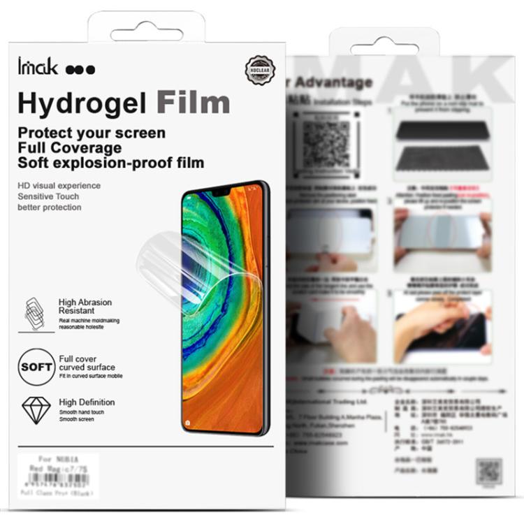 imak 4th Generation Full Coverage Screen Hydrogel Film, Support Fingerprint Unlocking, For Redmi K90 Max 5G / K80 Ultra