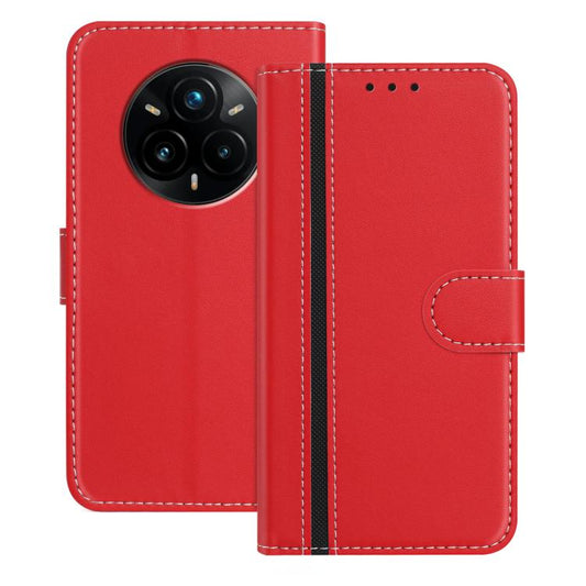 Color Block Card Slots Vegan Leather Phone Case, For Realme 14 Pro+ 5G, For Realme 14 Pro 5G India, For Realme GT 7 Pro / GT7 Pro Racing, For Realme C75 4G / 14x 5G, For Realme C63 5G / V60s 5G / V60 5G, For Realme 13 5G / 12 5G / 12x 5G / C65 5G