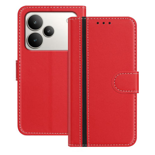Color Block Card Slots Vegan Leather Phone Case, For Realme P4 5G, For Realme 15T 5G, For Realme C63 4G / C61 4G / Note 60 4G, For Realme C71 India, For Realme 15 5G / 15 Pro 5G, For Realme C71 4G, For Realme Neo7 Turbo, For Realme GT 7                ...