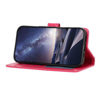Mirrored Buckle Vegan Leather Phone Case with Small Black Cord, For Google Pixel 7a, For Google Pixel 7 5G