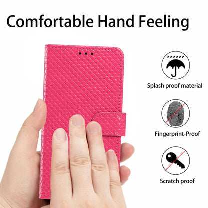 Mirrored Buckle Vegan Leather Phone Case with Small Black Cord, For Google Pixel 7a, For Google Pixel 7 5G