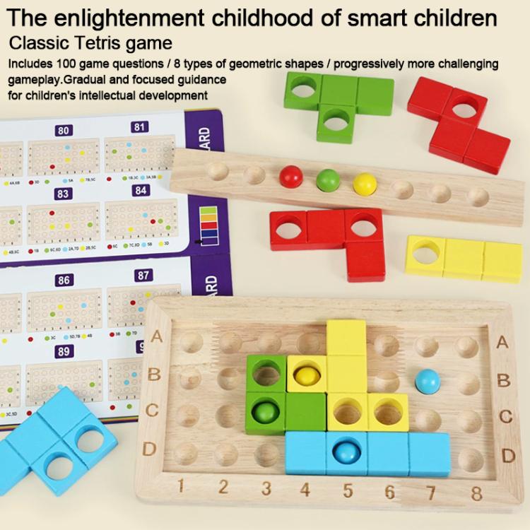 Casse-tête en bois éducatif Magic Cube pour enfants