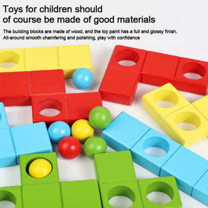 Casse-tête en bois éducatif Magic Cube pour enfants