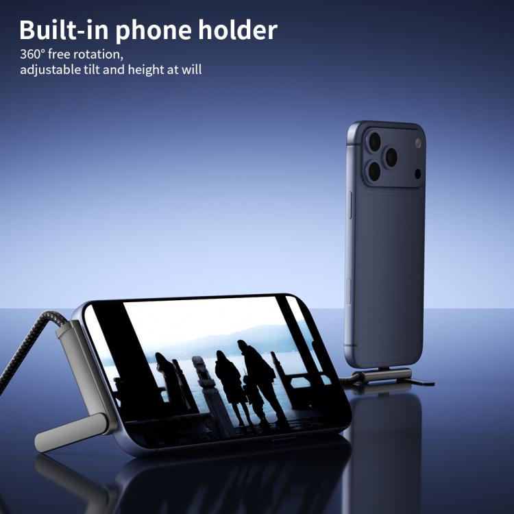 DOONJIEY USB3.2 PD 100W USB-C / Type-C to USB-C / Type-C Full-function Phone Holder Cable，Length：2m