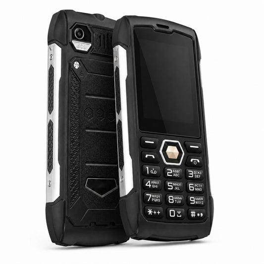 HP288 IP68 Rugged Phone, 2.8 inch, 4000mAh Battery, Network: 2G, BT, FM, SOS, Torch, Russian Keyboard, EU Plug, US Plug, UK Plug, AU Plug