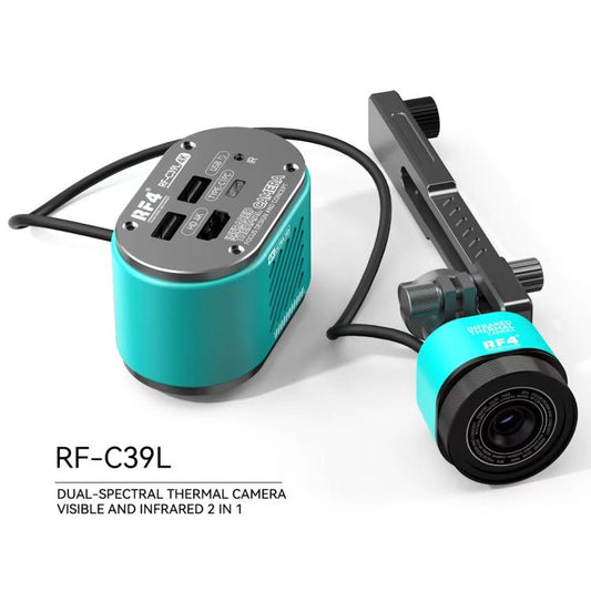 RF4 RF-C39L 2 in 1 4K Visible and Infrared Dual-Spectral Thermal Camera with Fixed Trestle, RF-C39L
