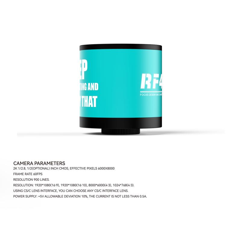 RF4 RF-2KC8 Lite 1080P HD High-Resolution Adjustable Camera for Trinocular Stereo Microscope, RF4 RF-2KC8 Lite