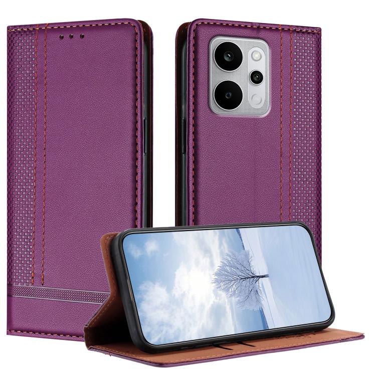 Stitching Design Scratch-Resistant Vegan Leather Phone Case, For Realme P4 Power 5G, For Realme Note 80 4G, For Realme C83 5G, For Realme C85 5G / 4G, For Realme Neo8 5G, For Realme 16 5G, For Realme 16 Pro+ 5G, For Realme 16 Pro 5G                    ...