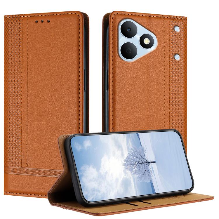 Stitching Design Scratch-Resistant Vegan Leather Phone Case, For Realme P4 Power 5G, For Realme Note 80 4G, For Realme C83 5G, For Realme C85 5G / 4G, For Realme Neo8 5G, For Realme 16 5G, For Realme 16 Pro+ 5G, For Realme 16 Pro 5G                    ...