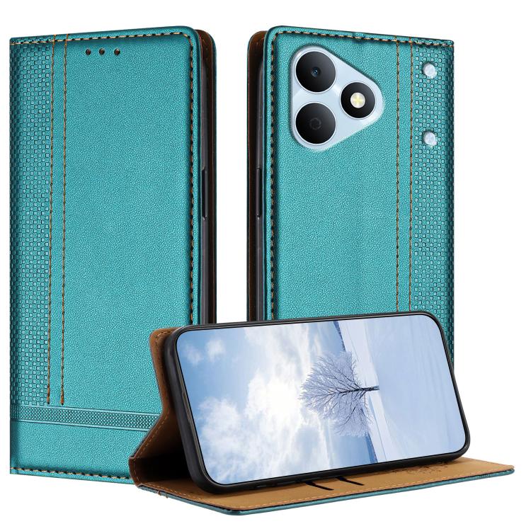 Stitching Design Scratch-Resistant Vegan Leather Phone Case, For Realme P4 Power 5G, For Realme Note 80 4G, For Realme C83 5G, For Realme C85 5G / 4G, For Realme Neo8 5G, For Realme 16 5G, For Realme 16 Pro+ 5G, For Realme 16 Pro 5G                    ...