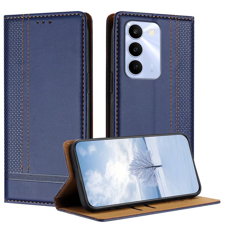 Stitching Design Scratch-Resistant Vegan Leather Phone Case, For Realme P4 Power 5G, For Realme Note 80 4G, For Realme C83 5G, For Realme C85 5G / 4G, For Realme Neo8 5G, For Realme 16 5G, For Realme 16 Pro+ 5G, For Realme 16 Pro 5G                    ...