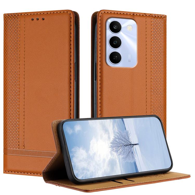 Stitching Design Scratch-Resistant Vegan Leather Phone Case, For Realme P4 Power 5G, For Realme Note 80 4G, For Realme C83 5G, For Realme C85 5G / 4G, For Realme Neo8 5G, For Realme 16 5G, For Realme 16 Pro+ 5G, For Realme 16 Pro 5G                    ...