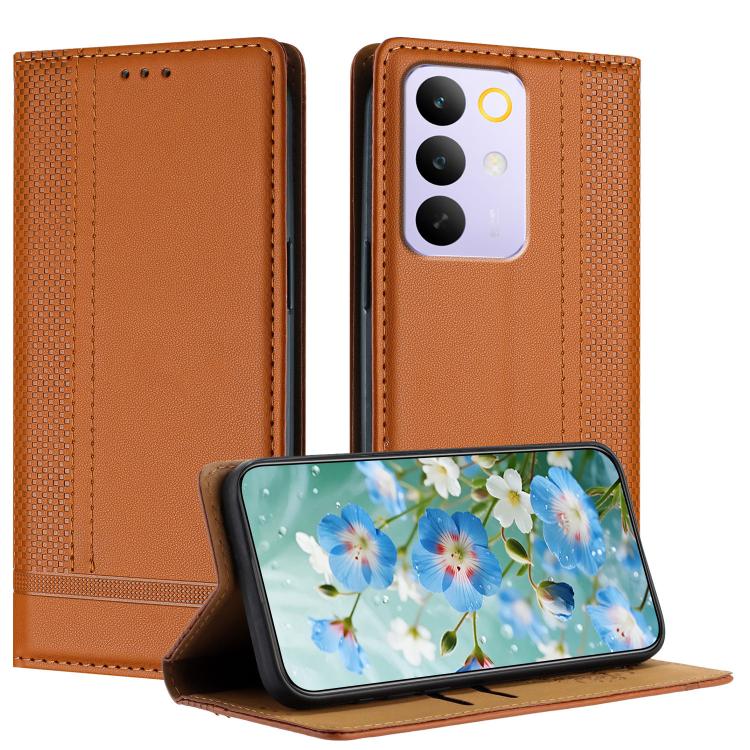 Stitching Design Scratch-Resistant Vegan Leather Phone Case, For Realme P4 Power 5G, For Realme Note 80 4G, For Realme C83 5G, For Realme C85 5G / 4G, For Realme Neo8 5G, For Realme 16 5G, For Realme 16 Pro+ 5G, For Realme 16 Pro 5G                    ...