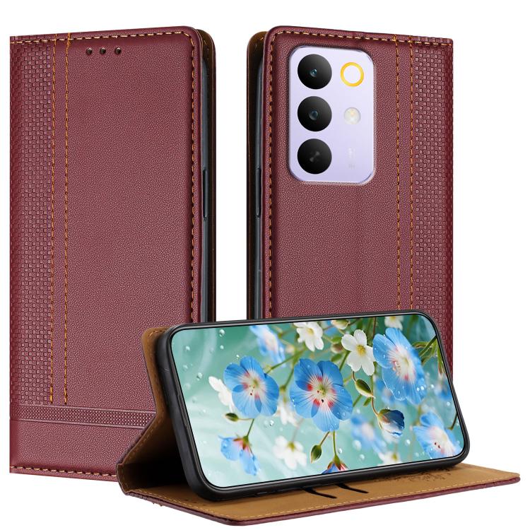 Stitching Design Scratch-Resistant Vegan Leather Phone Case, For Realme P4 Power 5G, For Realme Note 80 4G, For Realme C83 5G, For Realme C85 5G / 4G, For Realme Neo8 5G, For Realme 16 5G, For Realme 16 Pro+ 5G, For Realme 16 Pro 5G                    ...