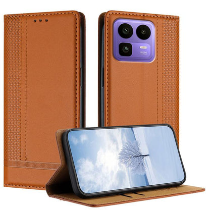 Stitching Design Scratch-Resistant Vegan Leather Phone Case, For Realme P4 Power 5G, For Realme Note 80 4G, For Realme C83 5G, For Realme C85 5G / 4G, For Realme Neo8 5G, For Realme 16 5G, For Realme 16 Pro+ 5G, For Realme 16 Pro 5G                    ...