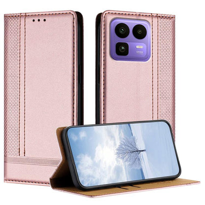 Stitching Design Scratch-Resistant Vegan Leather Phone Case, For Realme P4 Power 5G, For Realme Note 80 4G, For Realme C83 5G, For Realme C85 5G / 4G, For Realme Neo8 5G, For Realme 16 5G, For Realme 16 Pro+ 5G, For Realme 16 Pro 5G                    ...