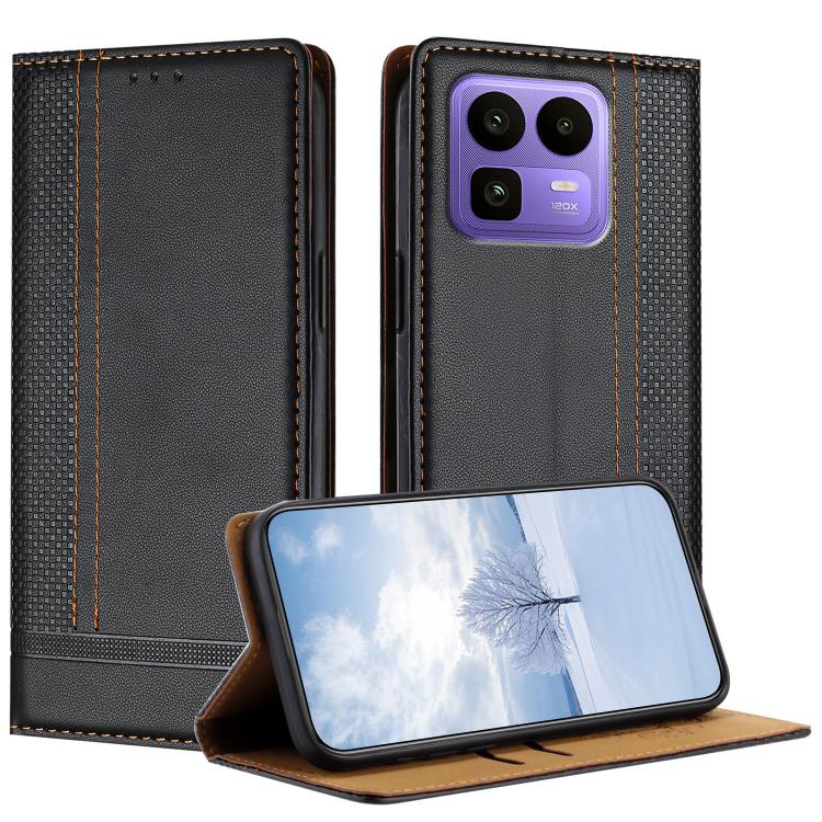 Stitching Design Scratch-Resistant Vegan Leather Phone Case, For Realme P4 Power 5G, For Realme Note 80 4G, For Realme C83 5G, For Realme C85 5G / 4G, For Realme Neo8 5G, For Realme 16 5G, For Realme 16 Pro+ 5G, For Realme 16 Pro 5G                    ...
