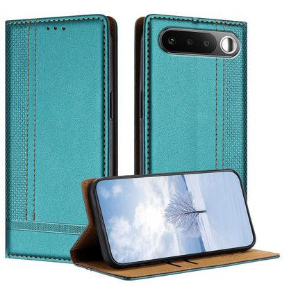Stitching Design Scratch-Resistant Vegan Leather Phone Case, For Realme P4 Power 5G, For Realme Note 80 4G, For Realme C83 5G, For Realme C85 5G / 4G, For Realme Neo8 5G, For Realme 16 5G, For Realme 16 Pro+ 5G, For Realme 16 Pro 5G                    ...