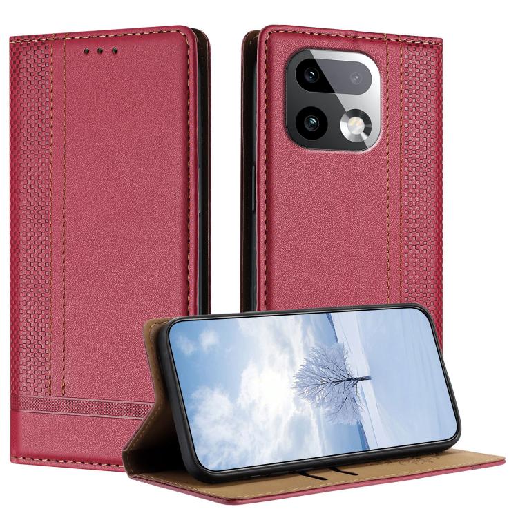 Stitching Design Scratch-Resistant Vegan Leather Phone Case, For Realme P4 Power 5G, For Realme Note 80 4G, For Realme C83 5G, For Realme C85 5G / 4G, For Realme Neo8 5G, For Realme 16 5G, For Realme 16 Pro+ 5G, For Realme 16 Pro 5G                    ...