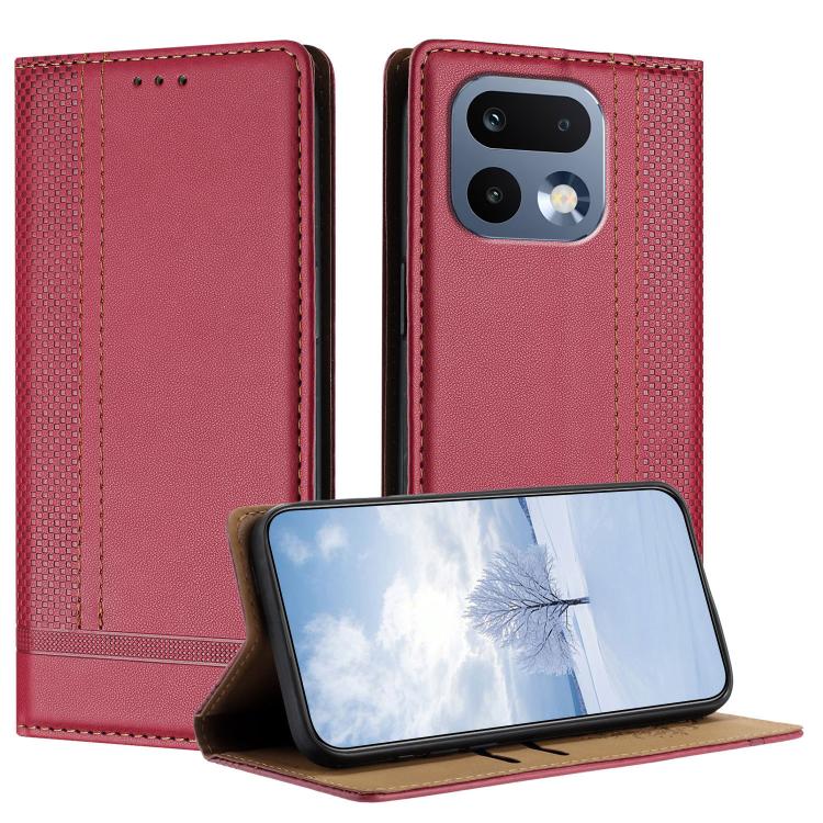 Stitching Design Scratch-Resistant Vegan Leather Phone Case, For Realme P4 Power 5G, For Realme Note 80 4G, For Realme C83 5G, For Realme C85 5G / 4G, For Realme Neo8 5G, For Realme 16 5G, For Realme 16 Pro+ 5G, For Realme 16 Pro 5G                    ...