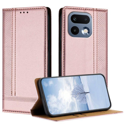 Stitching Design Scratch-Resistant Vegan Leather Phone Case, For Realme P4 Power 5G, For Realme Note 80 4G, For Realme C83 5G, For Realme C85 5G / 4G, For Realme Neo8 5G, For Realme 16 5G, For Realme 16 Pro+ 5G, For Realme 16 Pro 5G                    ...