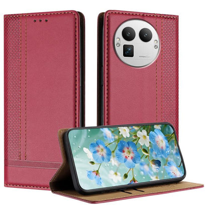 Stitching Design Scratch-Resistant Vegan Leather Phone Case, For Realme P4 Power 5G, For Realme Note 80 4G, For Realme C83 5G, For Realme C85 5G / 4G, For Realme Neo8 5G, For Realme 16 5G, For Realme 16 Pro+ 5G, For Realme 16 Pro 5G                    ...