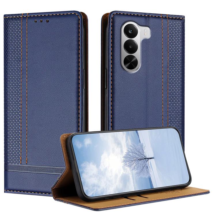 Stitching Design Scratch-Resistant Vegan Leather Phone Case, For Realme P4 Power 5G, For Realme Note 80 4G, For Realme C83 5G, For Realme C85 5G / 4G, For Realme Neo8 5G, For Realme 16 5G, For Realme 16 Pro+ 5G, For Realme 16 Pro 5G                    ...