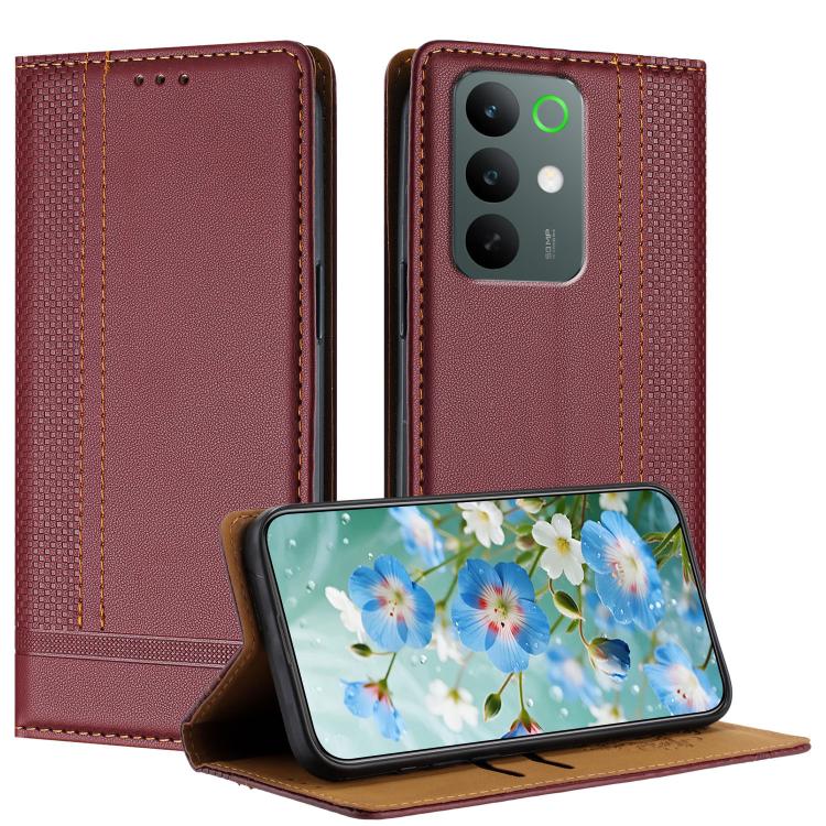 Stitching Design Scratch-Resistant Vegan Leather Phone Case, For Realme P4 Power 5G, For Realme Note 80 4G, For Realme C83 5G, For Realme C85 5G / 4G, For Realme Neo8 5G, For Realme 16 5G, For Realme 16 Pro+ 5G, For Realme 16 Pro 5G                    ...