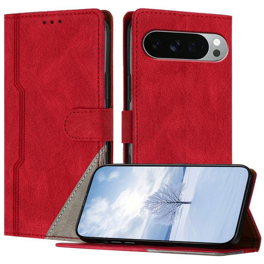 Color Matching Buckle Clasp Vegan Leather Phone Case, For Google Pixel 11 Pro XL, For Google Pixel 11 Pro, For Google Pixel 10a, For Google Pixel 10 Pro XL / 9 Pro XL, For Google Pixel 10 / 10 Pro / 9 / 9 Pro, For Google Pixel 9a, For Google Pixel 8a