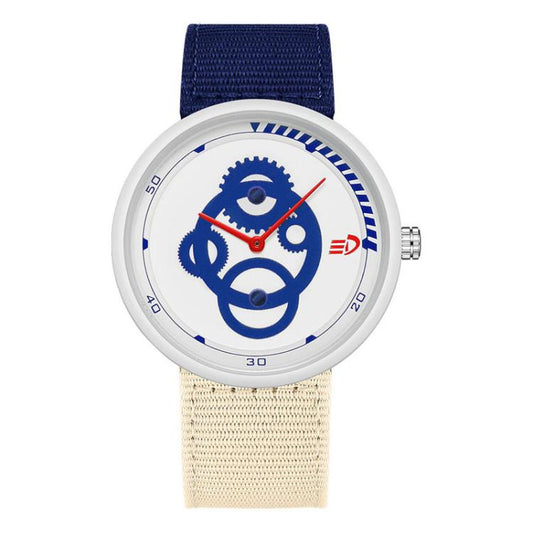 SANDA 3216 Montre Étudiant Minimaliste Étanche 5ATM avec Bracelet en Nylon