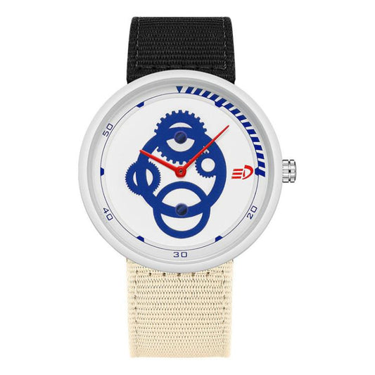 SANDA 3216 Montre Étudiant Minimaliste Étanche 5ATM avec Bracelet en Nylon